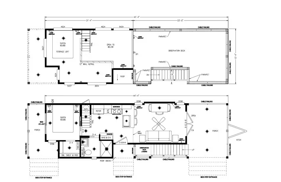 Cavco bungalow floor plan